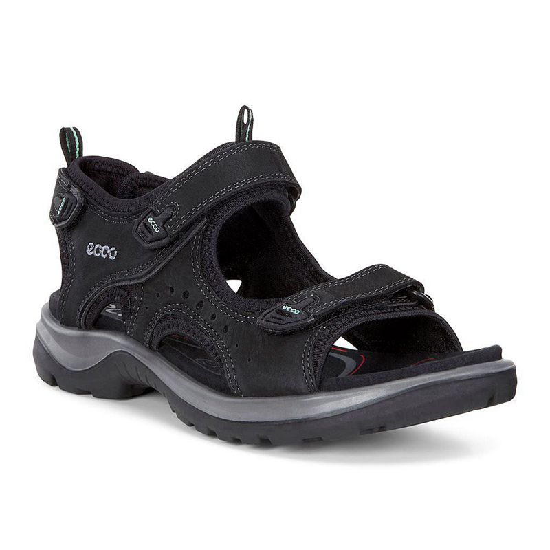 Women Ecco Offroad - Sandals Black - India TBYFKV194